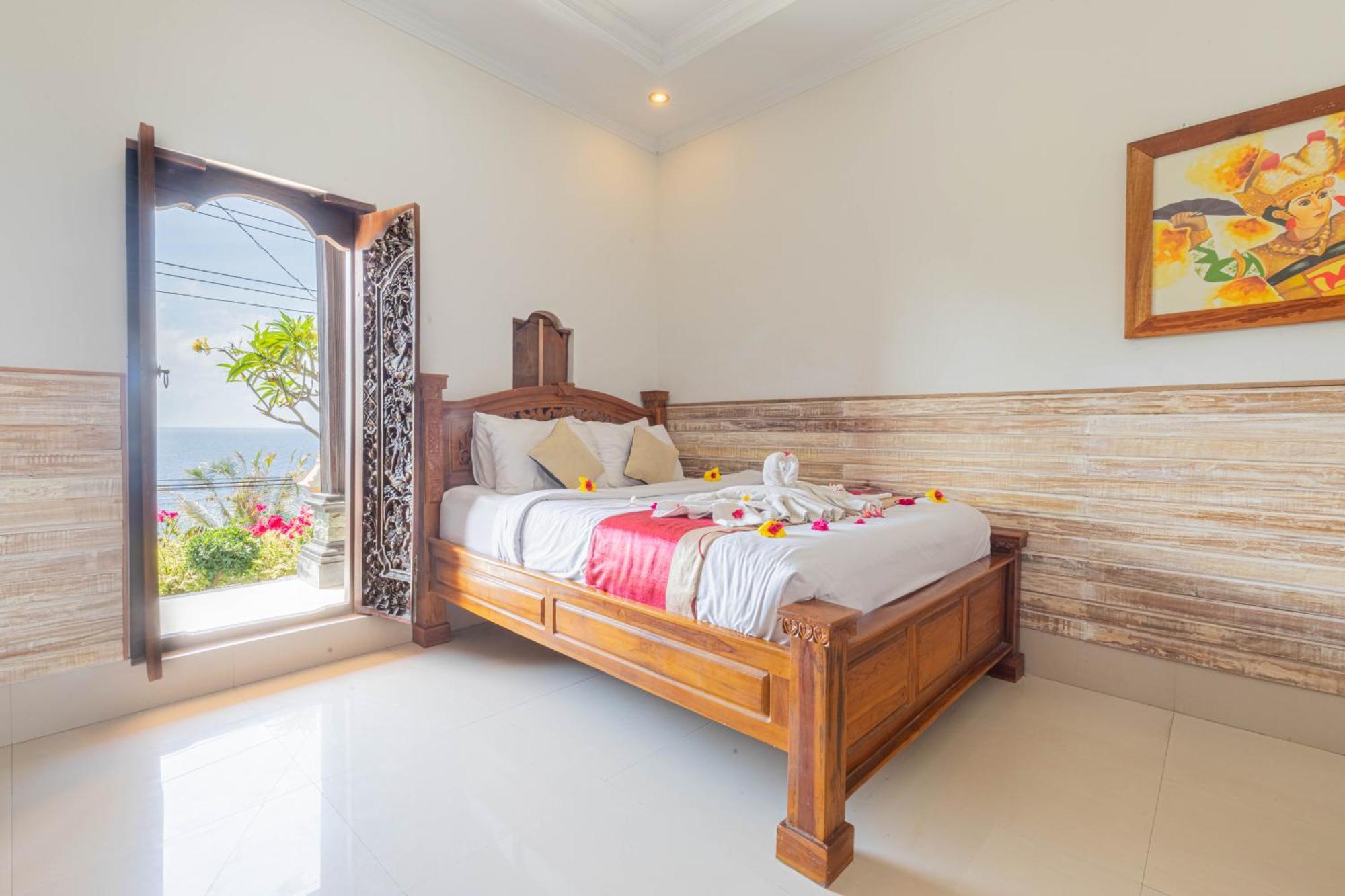 Manta Cottages With Sea View Batununggul Exterior foto