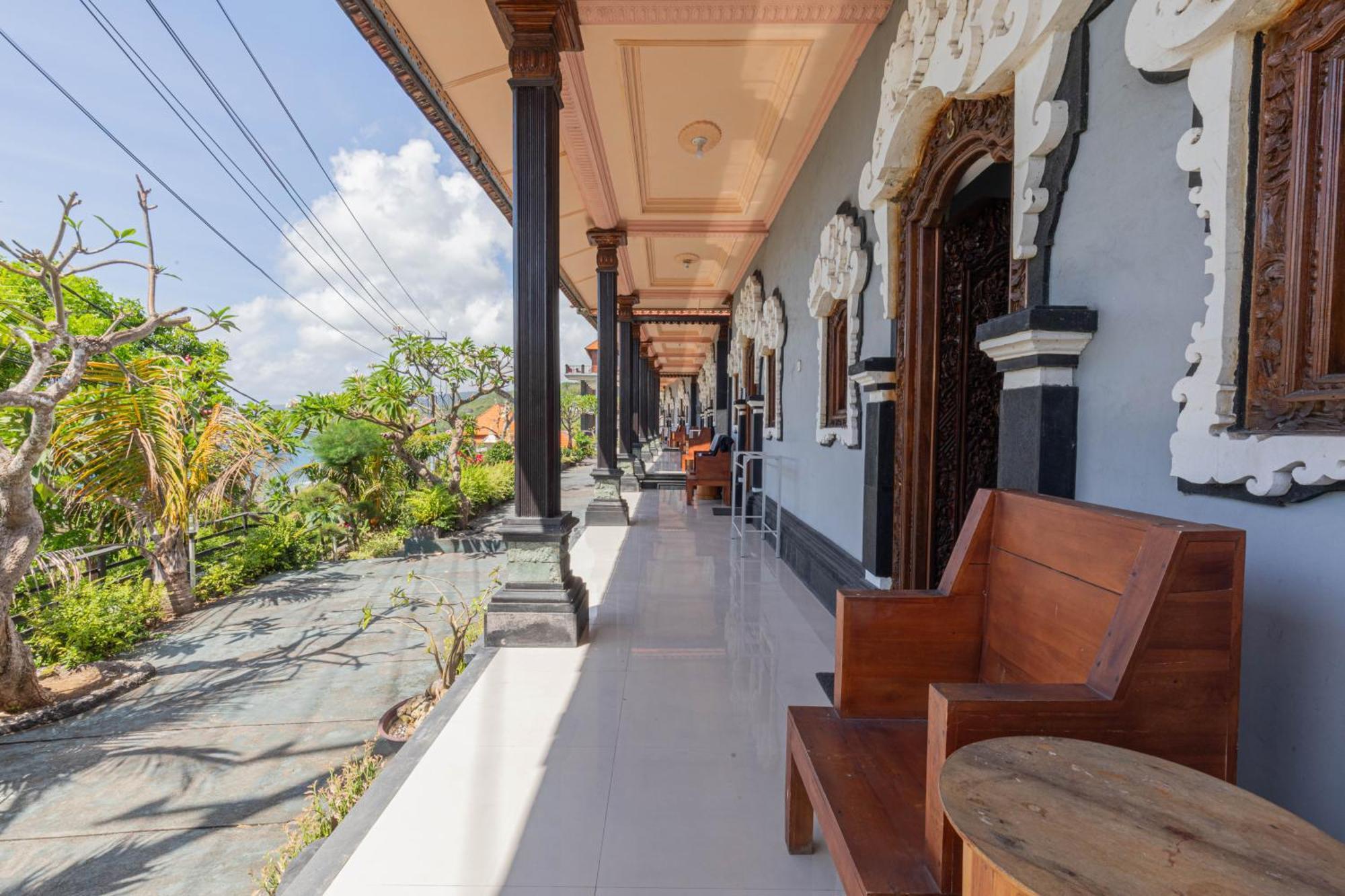 Manta Cottages With Sea View Batununggul Exterior foto